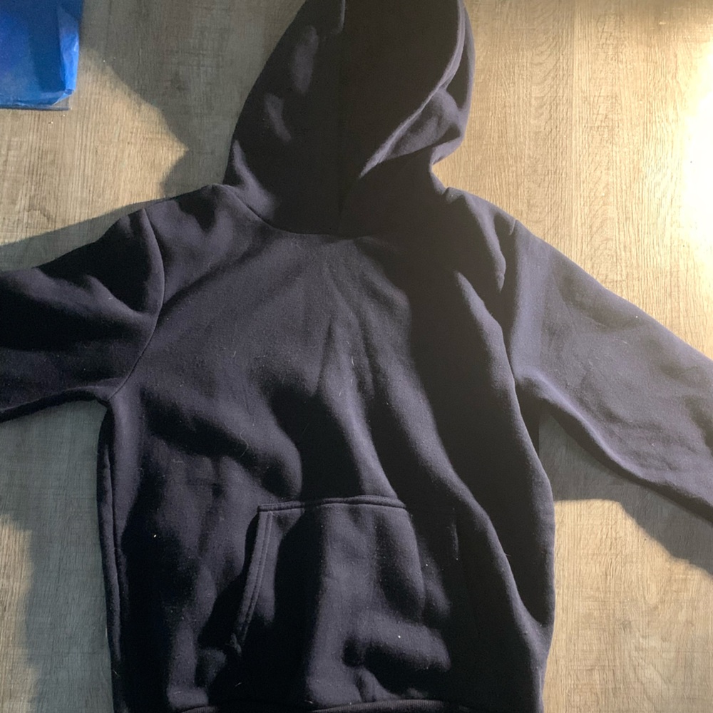 Navy blue hoodie
